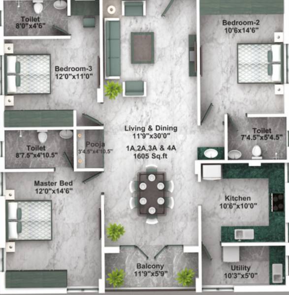 tulasi-nivas Floor Plan Floor Plan