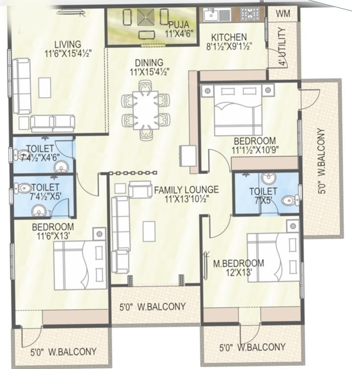  touchstone towers Floor Plan Floor Plan