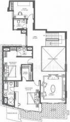  boulder-hills Floor Plan Upper Level Duplex Plan