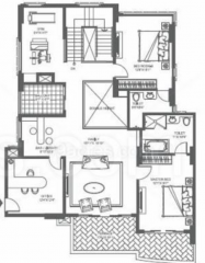  boulder-hills Floor Plan Upper Level Duplex Plan