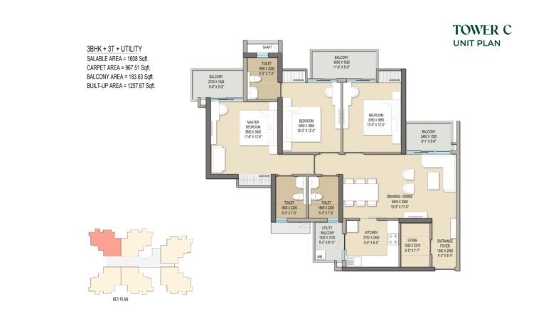 Floor Plan palm olympia phase 3 Floor Plan Floor Plan