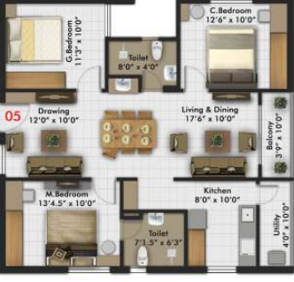  orchid Floor Plan Floor Plan