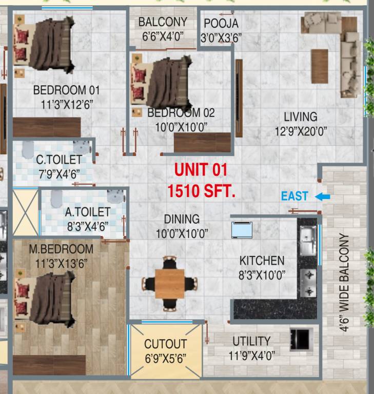Floor Plan vasavi pearl Floor Plan Floor Plan