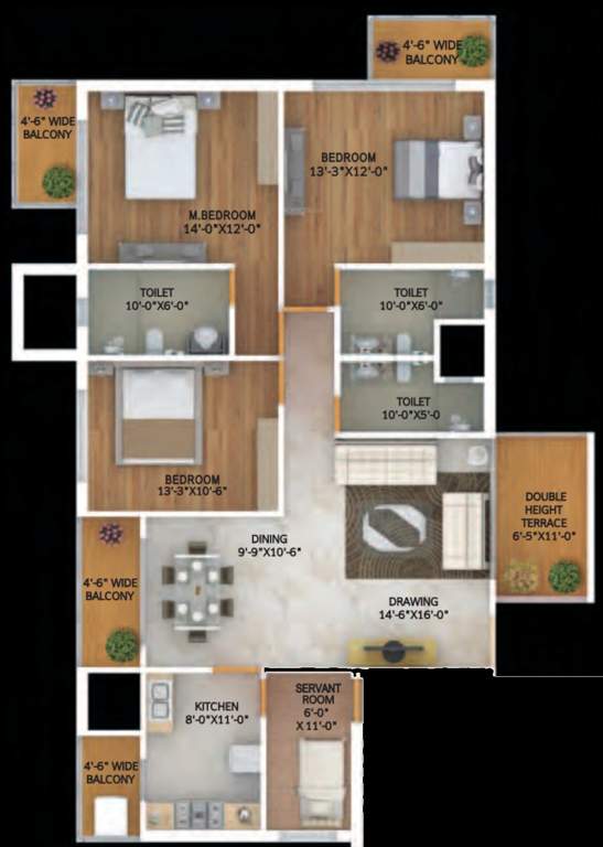  exotica Floor Plan Floor Plan