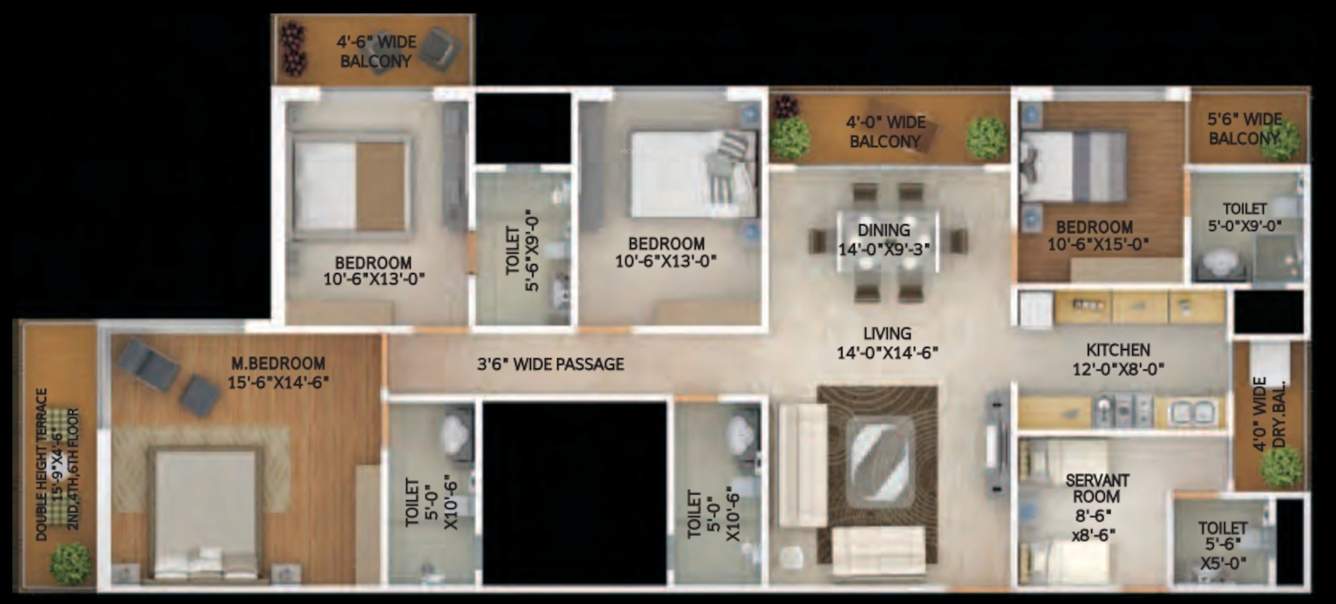  exotica Floor Plan Floor Plan
