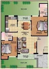 Eldeco Kingston Park (2BHK+2T (1,053 sq ft) 1053 sq ft)