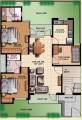 Eldeco Kingston Park (2BHK+2T (1,243 sq ft)   Study Room 1243 sq ft)