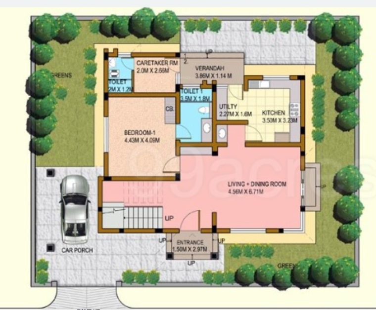 villas Floor Plan Lower Ground Floor Plan