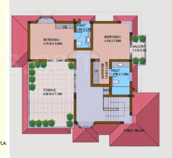  villas Floor Plan First Floor Plan