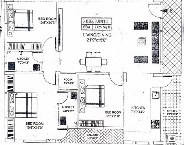  lakshya-enclave Floor Plan Floor Plan