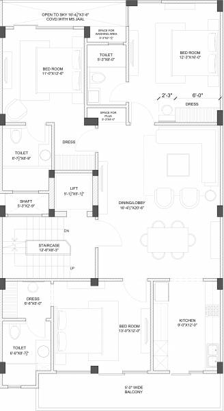  punjabi-bagh-luxury-homes Floor Plan Floor Plan