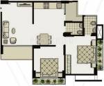 Shivam Priory (2BHK+2T (1,143 sq ft) 1143 sq ft)
