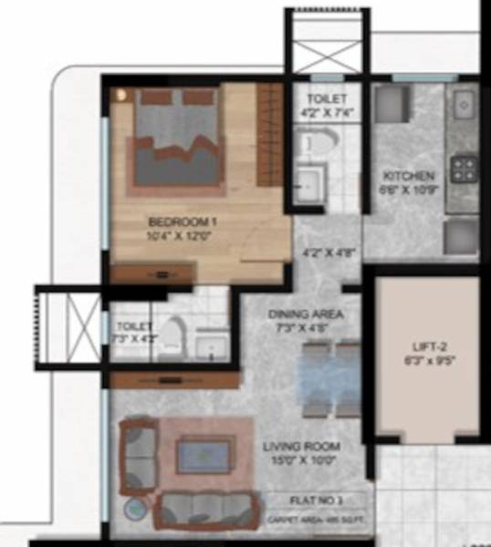  tulip Floor Plan Floor Plan