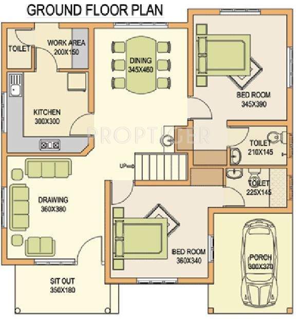 Travancore Sanrock Cliff (4BHK+4T (1,853 sq ft) 1853 sq ft)