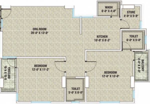 Floor Plan durga-heights-for-tower-a-tower-b Floor Plan Floor Plan