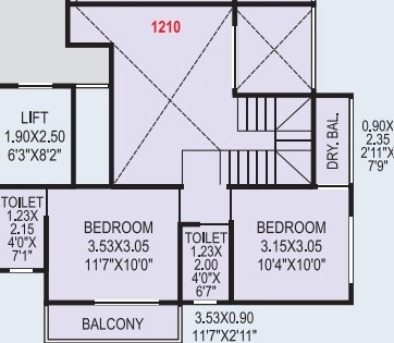  shine Floor Plan Upper Level Duplex Plan