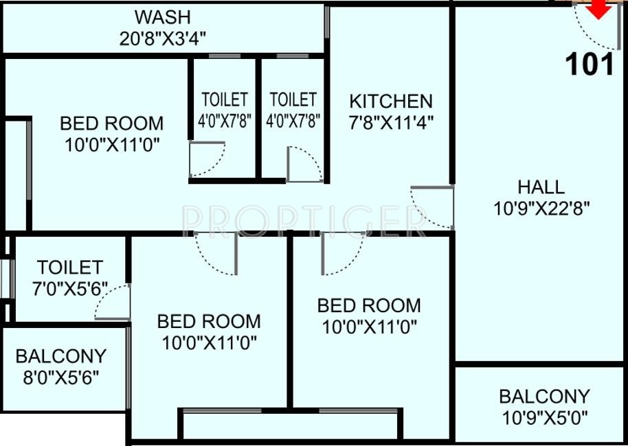 Shri Krishna Solitaire Park (3BHK+3T (1,475 sq ft) 1475 sq ft) Shri Krishna Solitaire Park (3BHK+3T (1,475 sq ft) 1475 sq ft)