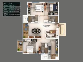  high-life-towers Floor Plan Floor Plan