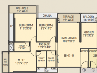 Floor Plan nandanvan-homes Floor Plan Floor Plan