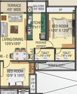 Floor Plan nandanvan homes Floor Plan Floor Plan