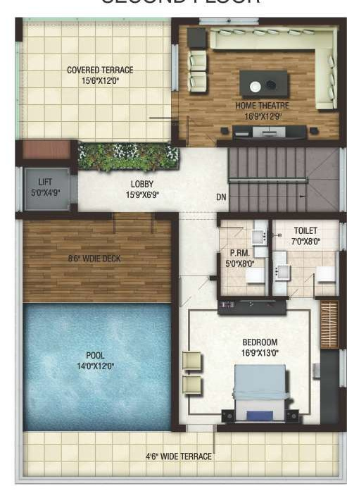  four seasons Floor Plan Second Floor Plan