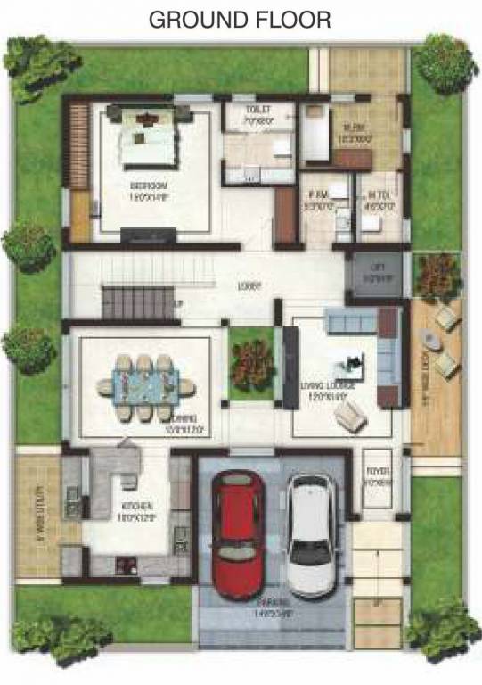  four seasons Floor Plan Ground Floor Plan