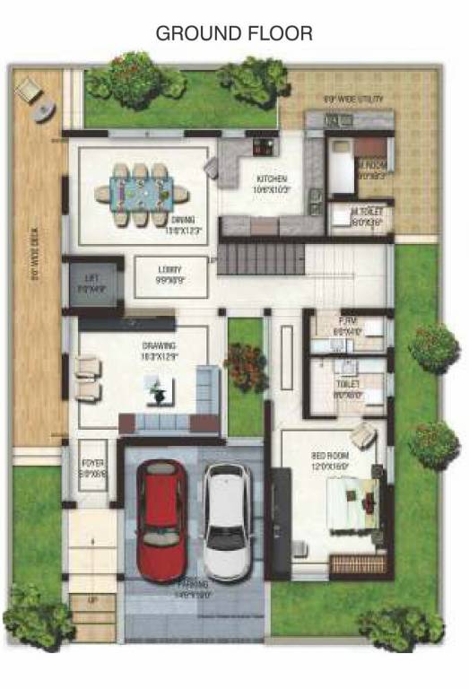  four seasons Floor Plan Ground Floor Plan