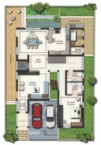  four seasons Floor Plan Ground Floor Plan