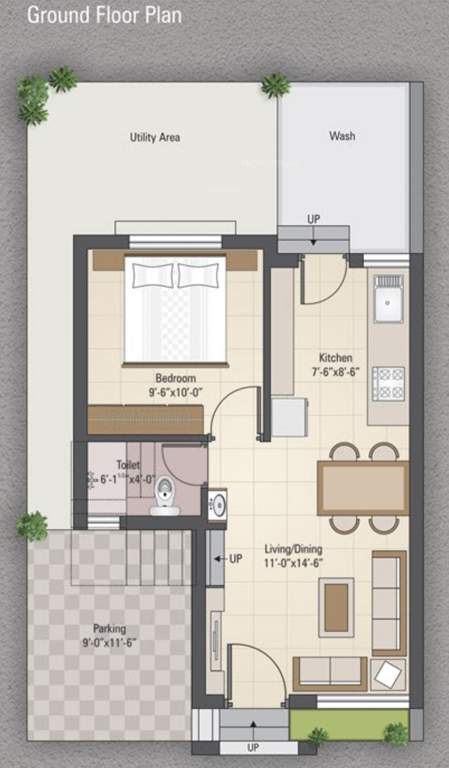  exotica Floor Plan Ground Floor Plan