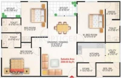 Okay Plus Empress (3BHK+3T (2,000 sq ft) 2000 sq ft) Okay Plus Empress (3BHK+3T (2,000 sq ft) 2000 sq ft)