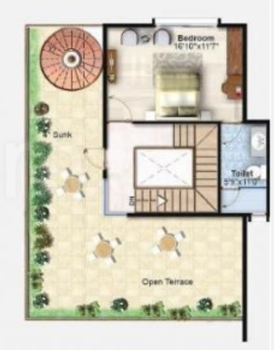 Second Floor Plan villas Floor Plan Second Floor Plan