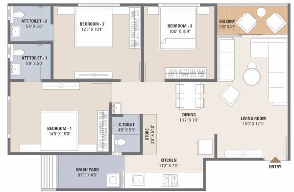  sunflower Floor Plan Floor Plan