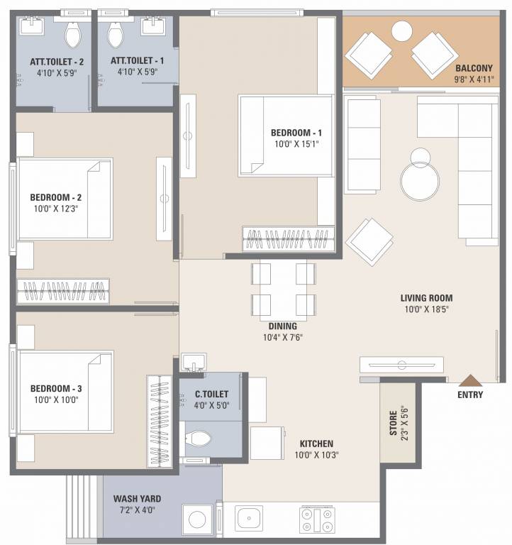  sunflower Floor Plan Floor Plan