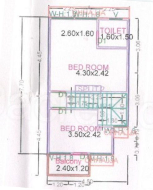  ganpati indigo Floor Plan First Floor Plan