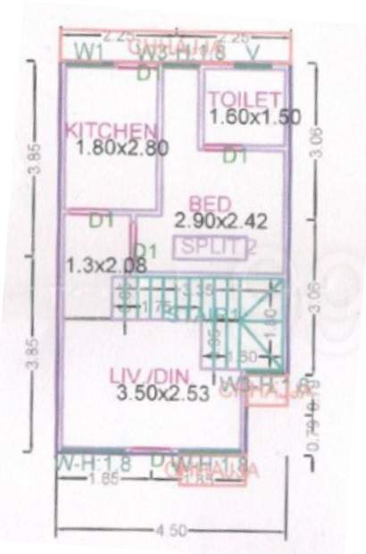  ganpati indigo Floor Plan Lower Ground Floor Plan