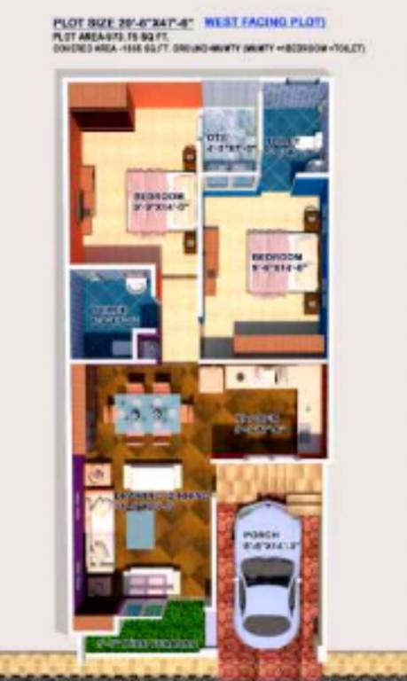 First Floor Plan balaji vatika Floor Plan First Floor Plan