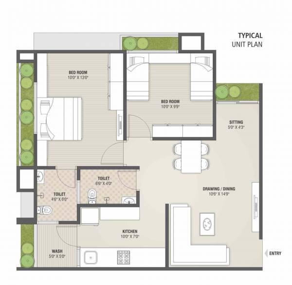  somya-residency-phase-5 Floor Plan Floor Plan