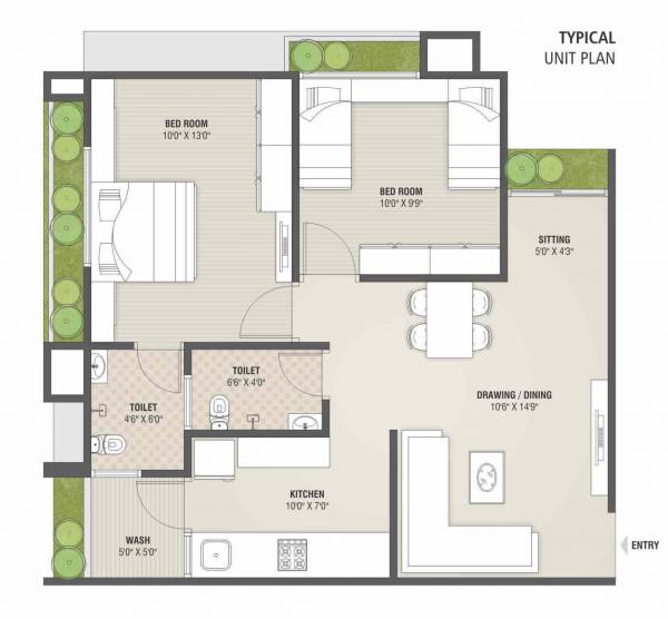  somya-residency-phase-3 Floor Plan Floor Plan