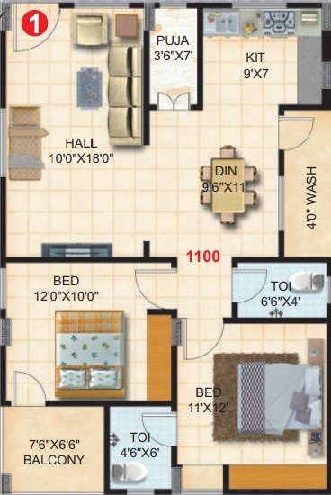  fortune-heights Floor Plan Floor Plan