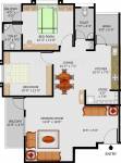 Simandhar Simandhar Status (2BHK+2T (1,260 sq ft) 1260 sq ft)
