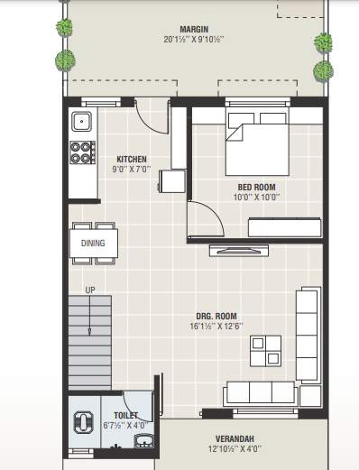  lake view Floor Plan Ground Floor Plan