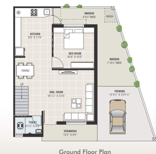  lake view Floor Plan Ground Floor Plan