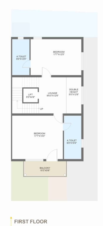  vrundavan villa Floor Plan First Floor Plan
