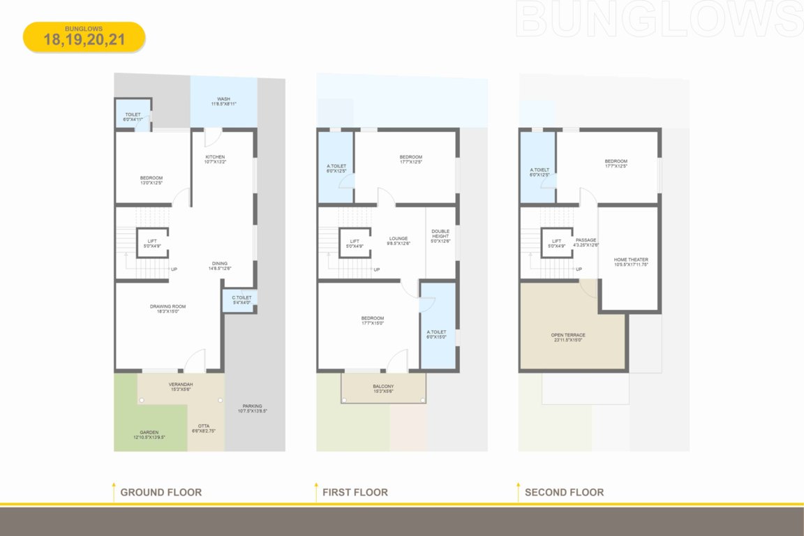  vrundavan villa Floor Plan Floor Plan