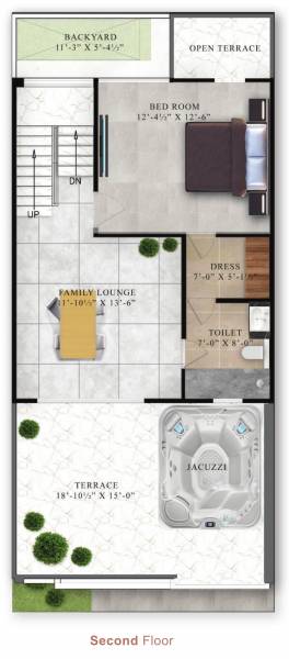  passion-royal-cottage Floor Plan Second Floor Plan