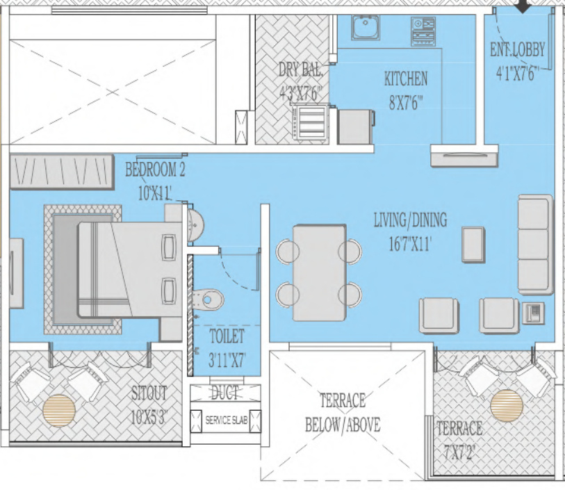  sun city ambegaon Floor Plan Floor Plan