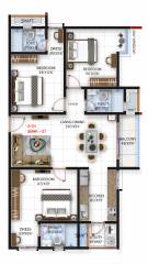 Floor Plan  sbr-one-residence Floor Plan Floor Plan