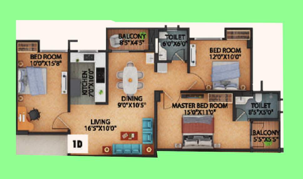  park avenue residency Floor Plan Floor Plan