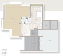  orchid regal Floor Plan Upper Level Duplex Plan