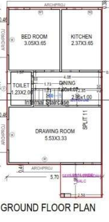  krishna 2 Floor Plan Ground Floor Plan